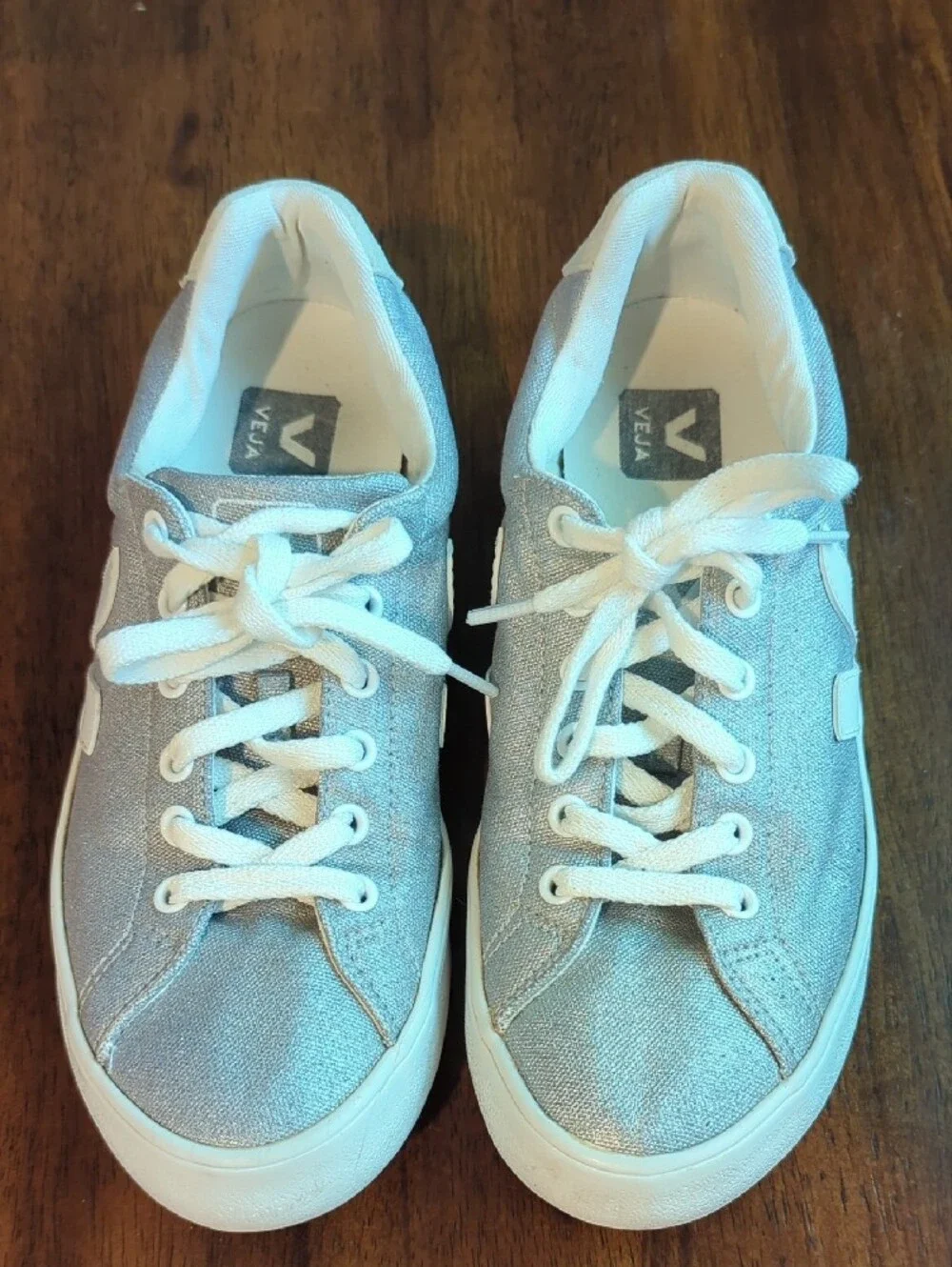 Veja Sneakers Silver White size 7